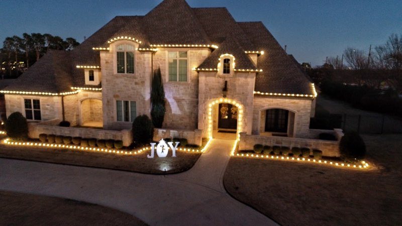 Christmas lights Rowlett