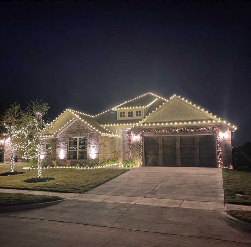 Christmas lights Rowlett