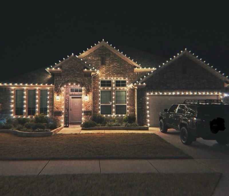 Christmas lights Rowlett