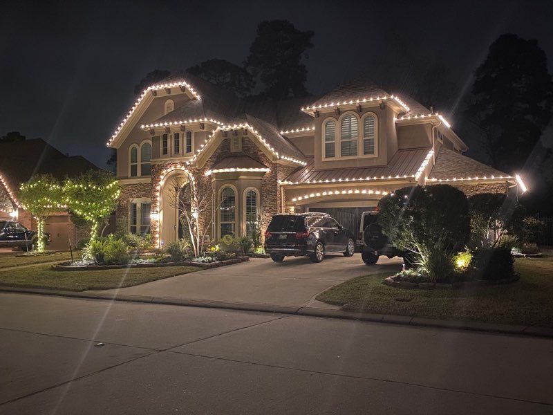 Christmas lights Rowlett