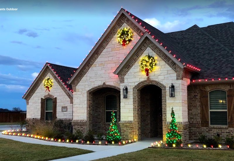Christmas lights Rowlett
